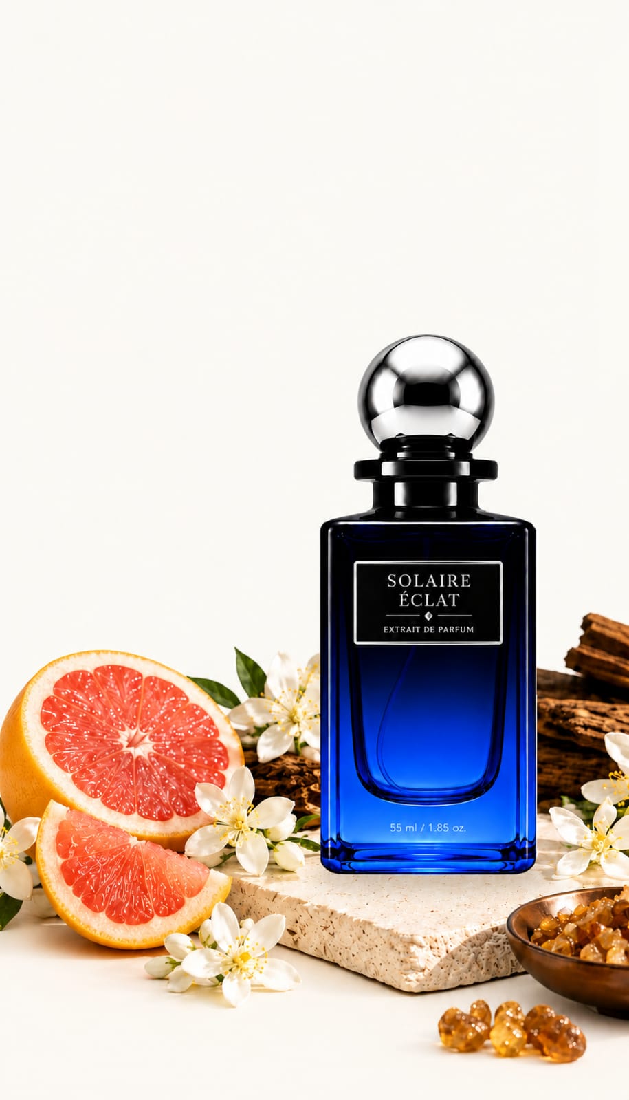 Solaire Éclat with grapefruit and jasmine
