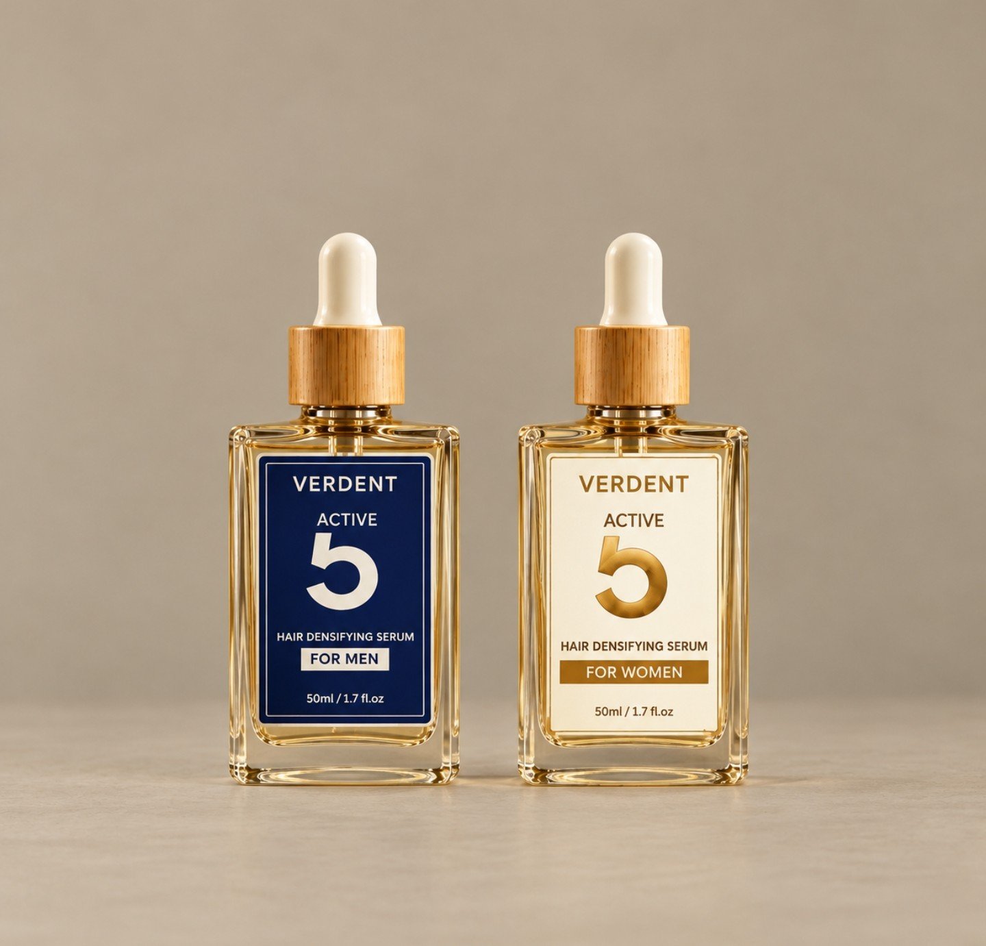 Verdent 5 Active Hair Densifying Serum for men and women